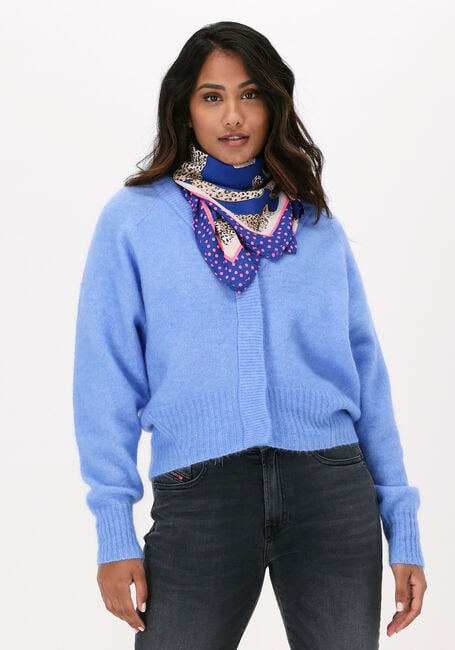 Blauwe LOLLYS LAUNDRY Sjaal CORA SCARF - large