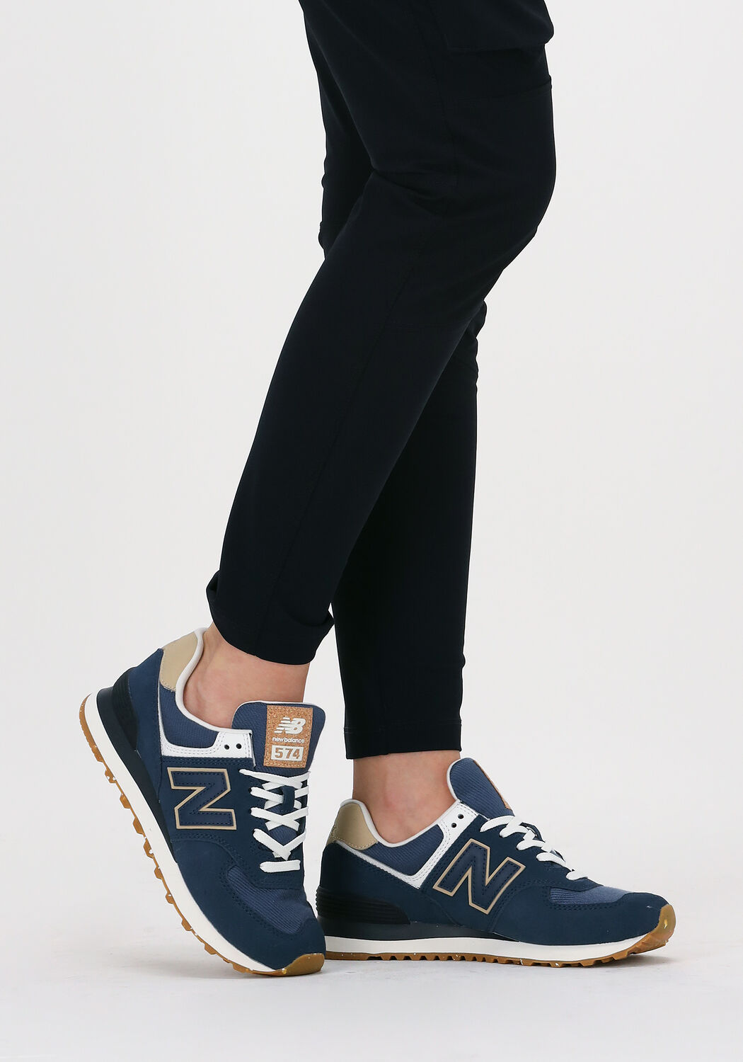 Blauwe NEW BALANCE Lage sneakers WL574 - large