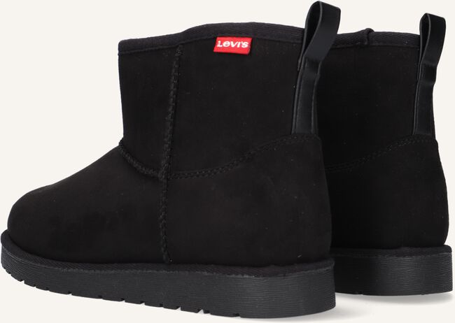 Zwarte LEVI'S Enkelboots NEW WAVE MID ZIP FUR Zwarte LEVI'S Enkelboots NEW WAVE MID ZIP FUR - large