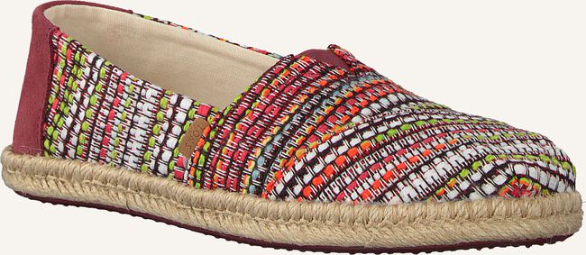 Rode TOMS Espadrilles CLASSIC ALPARGATA WM Rode TOMS Espadrilles CLASSIC ALPARGATA WM - large