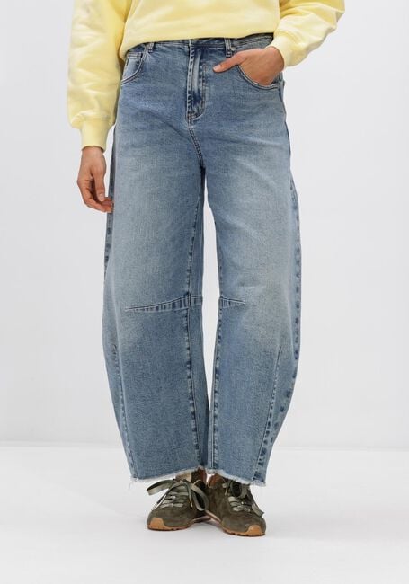 Blauwe JANICE Wide jeans BILLY - large