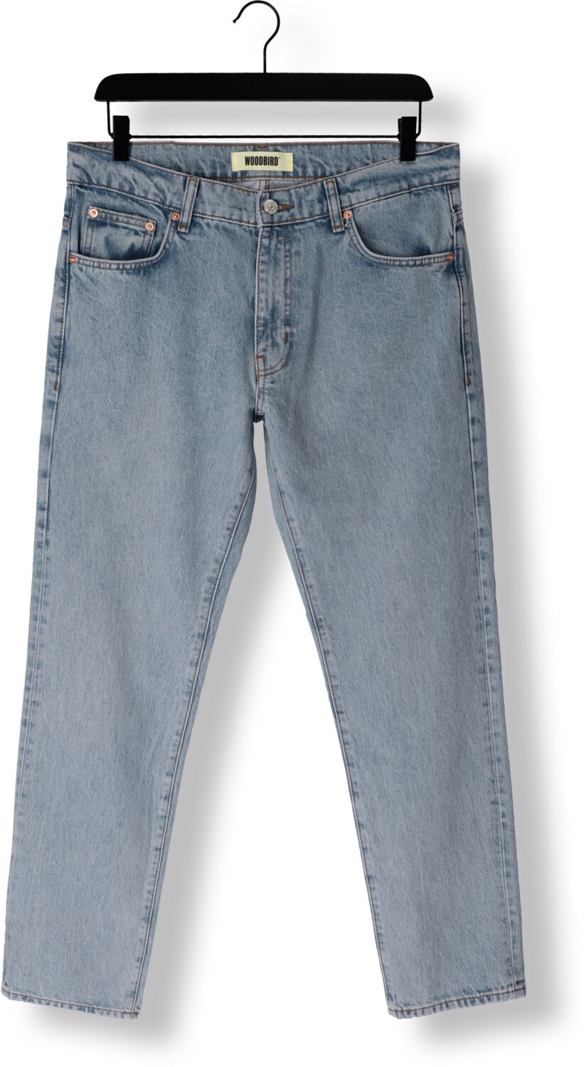 WOODBIRD Heren Jeans Doc Doone Jeans Blauw