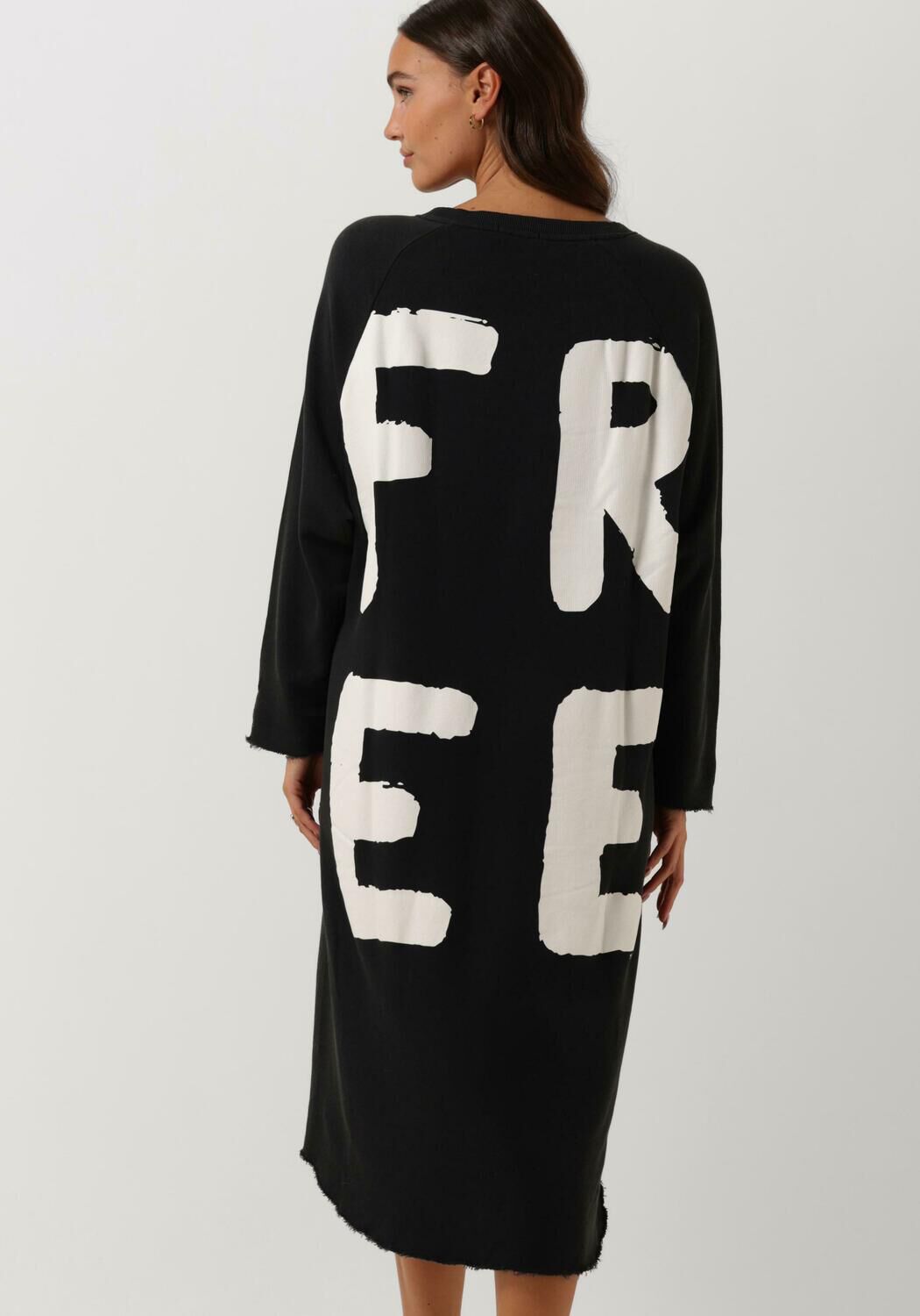 zwarte 10days mini jurk oversized dress free