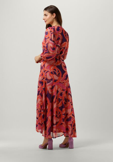Roze FREEBIRD Maxi jurk WV-CRINKLE-AOP-PES-23-1.0 - large