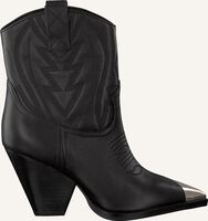Zwarte LOLA CRUZ Enkellaarsjes 293T30BK - medium