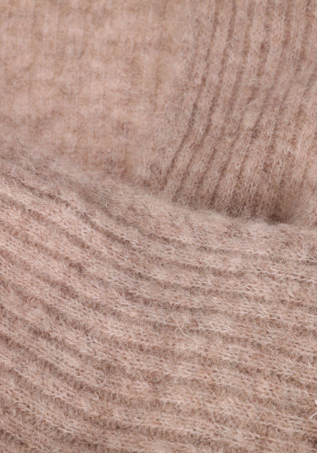 Bruine SECOND FEMALE Trui YMMA KNIT OPEN BACK - large