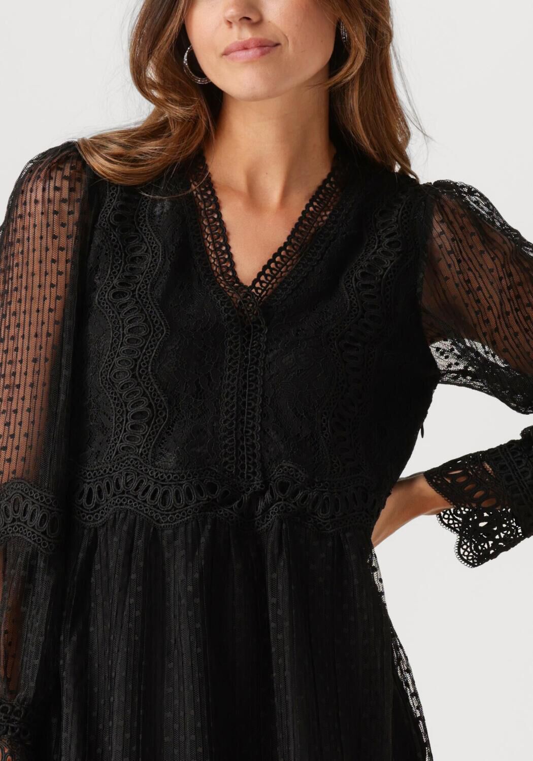 Y.A.S. Dames Jurken Yassophira Ls Dress Zwart