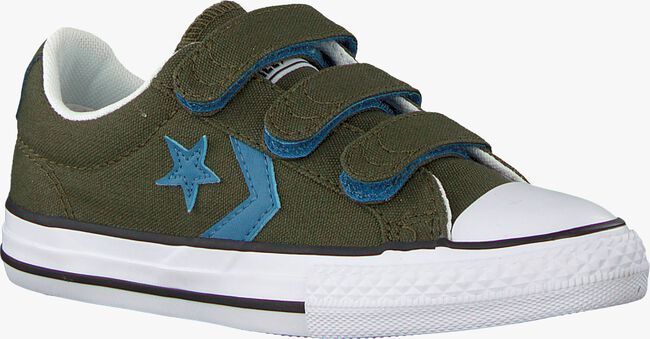 Groene CONVERSE Lage sneakers STAR PLAYER 3V OX KIDS - large