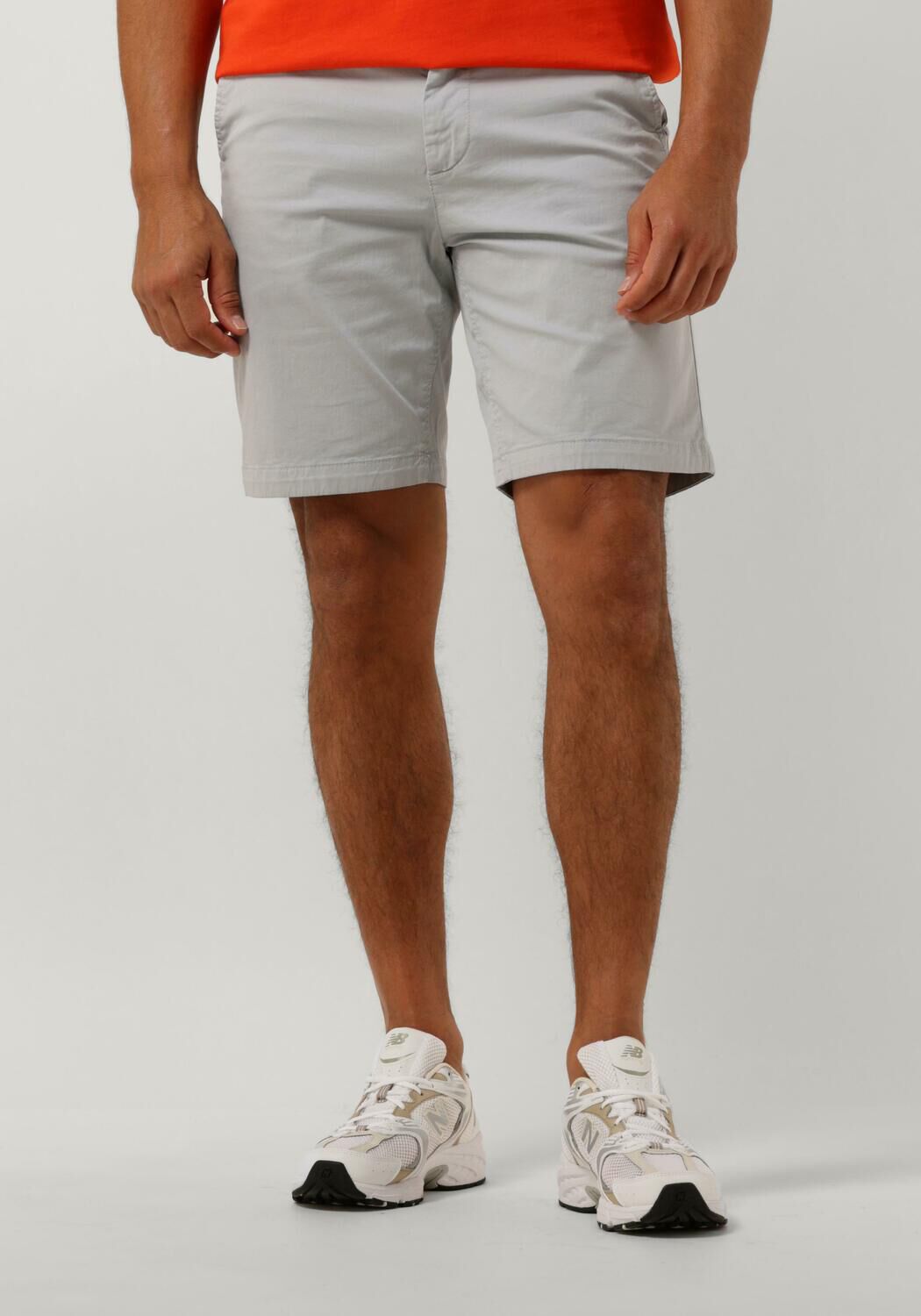 Boss Orange Chino slim-Shorts met contrastdetails