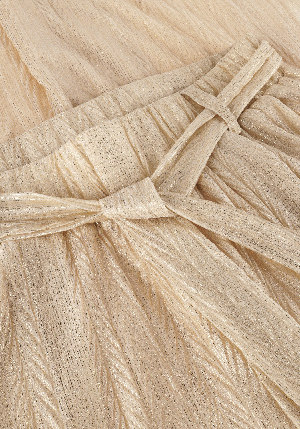 Beige STUDIO AMAYA Wijde broek DONNA - large