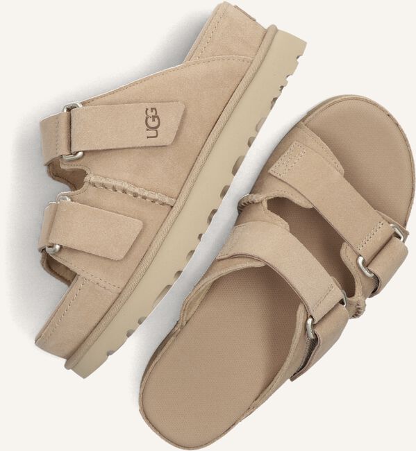 Beige UGG Slippers W GOLDENSTAR HI SLIDE Beige UGG Slippers W GOLDENSTAR HI SLIDE - large