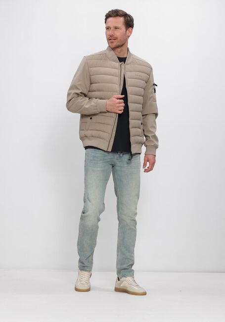 Beige PURE PATH Jack SOFTSHELL PADDED JACKET - large