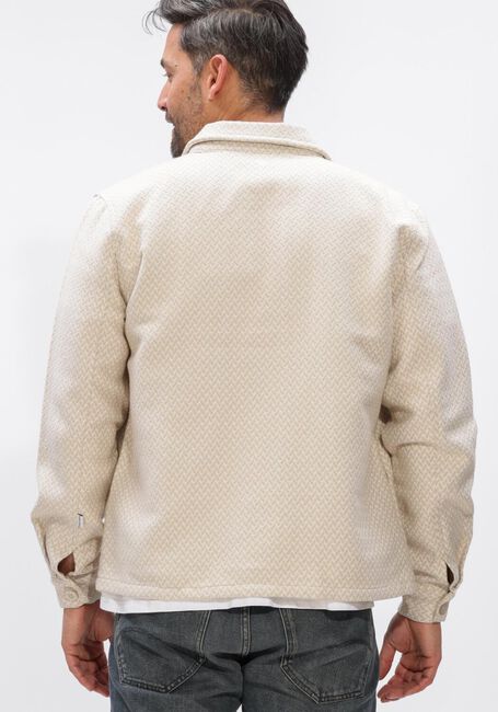 Beige PURE PATH Overshirts TWO COLORED WEAVE OVERSHIRTS - large