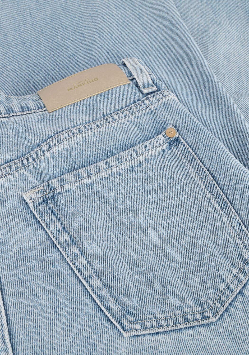 Lichtblauwe 7 FOR ALL MANKIND Wide jeans MODERN DOJO TAILORLESS TRE - large