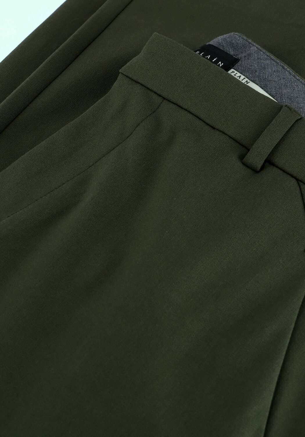 Donkergroene PLAIN Pantalon JOSH 315 - large