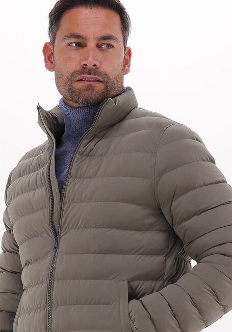 Beige PROFUOMO Gewatteerde jas OUTERW LT WEIGHT BOMBER - large