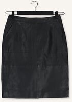 Zwarte BY-BAR Midirok BASIC LEATHER SKIRT Zwarte BY-BAR Midirok BASIC LEATHER SKIRT - medium