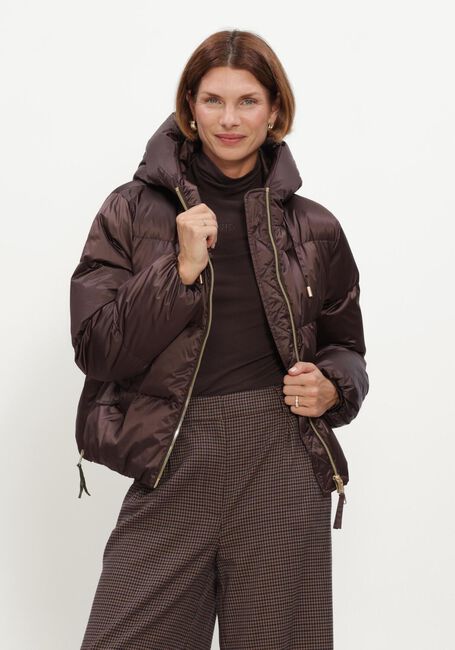 Bruine BEAUMONT Gewatteerde jas MARIAN JACKET - large