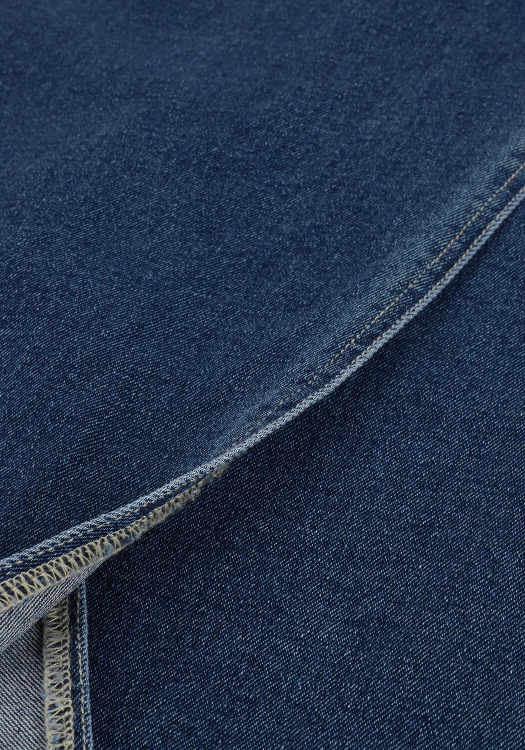 Blauwe MSCH COPENHAGEN Midirok GEMINA RIKKA DENIM SKIRT - large