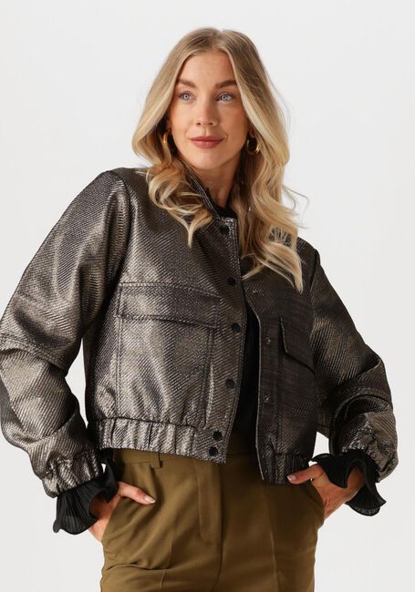 Gouden Y.A.S. Jack YASGOSH LS SHORT BOMBER JACKET - large
