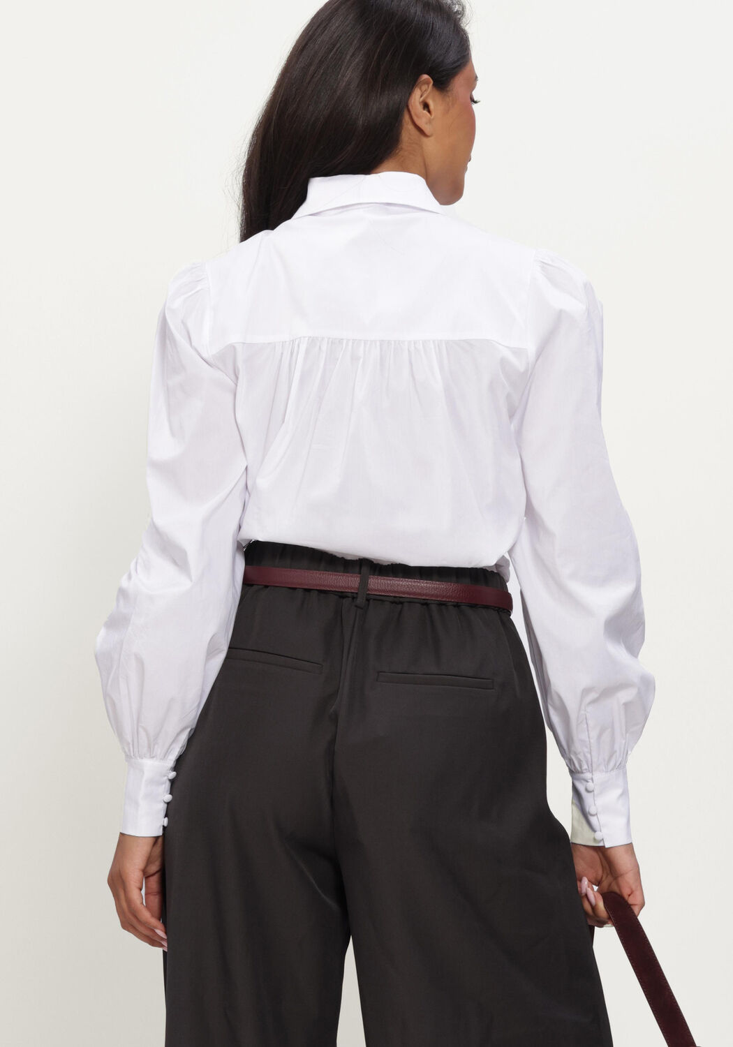 Witte OMODA ATELIER Blouses OM-HELEN X QUINTY - large