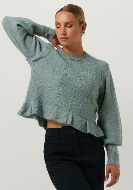 Blauwe Y.A.S. Trui YASTUMALI LS KNIT PULLOVER S. - large