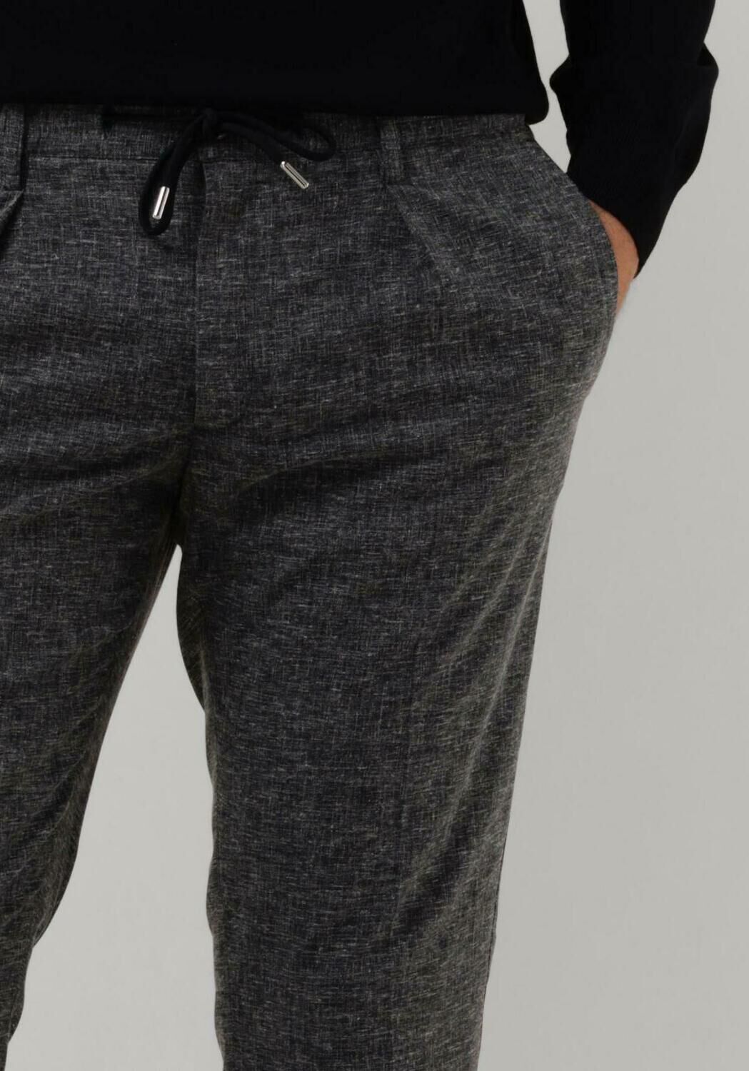 PROFUOMO Heren Broeken Trousers 842 Sportcord Blauw