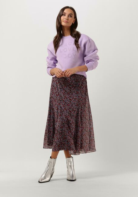 Paarse CATWALK JUNKIE Midirok SK RIVER FLOWER - large