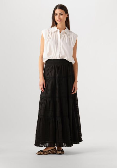 Zwarte NEO NOIR Maxirok FELICIA S VOILET SKIRT - large