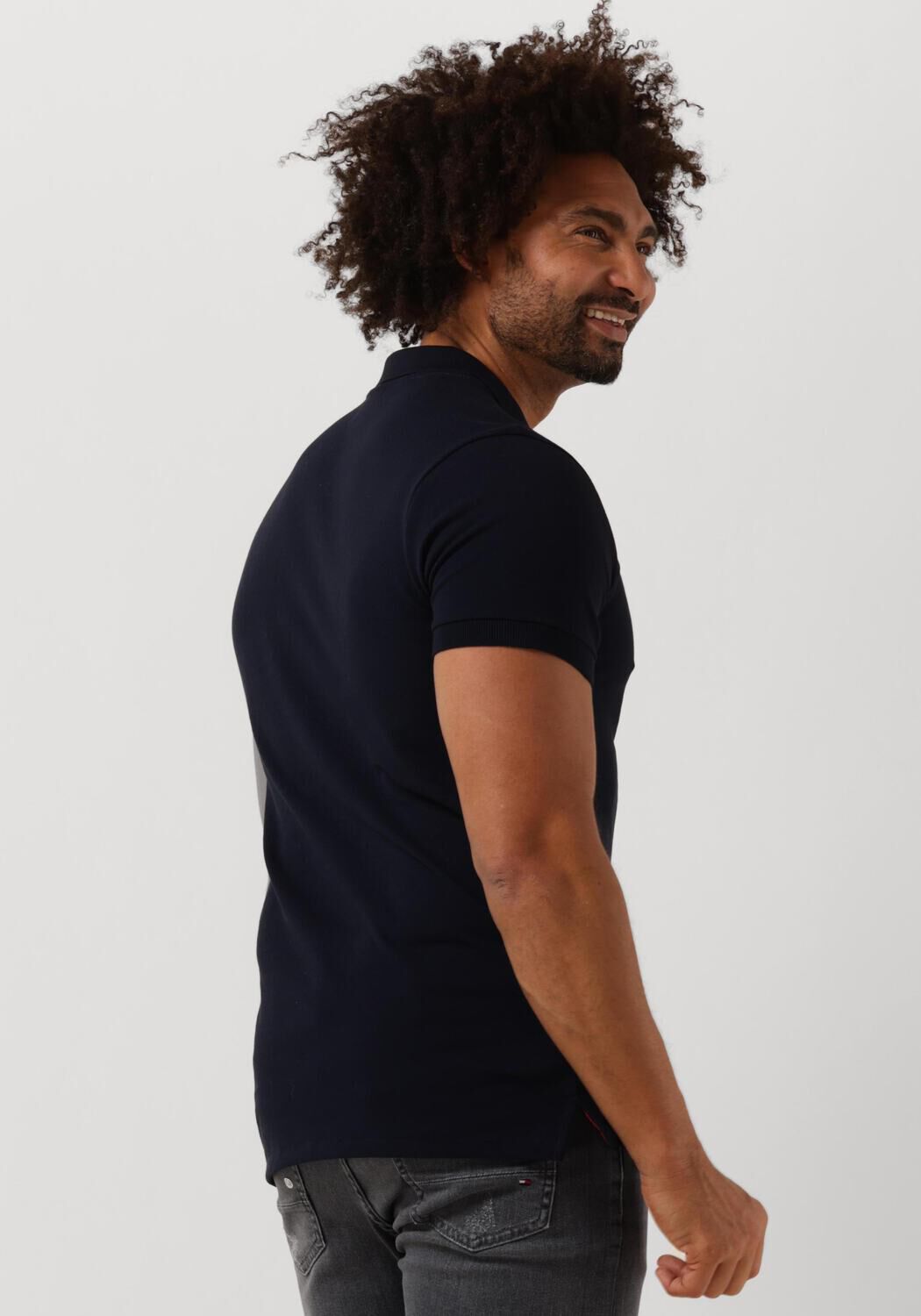 PS PAUL SMITH Heren Polo's & T-shirts Mens Slim Fit Ss Polo Shirt Zebra Donkerblauw