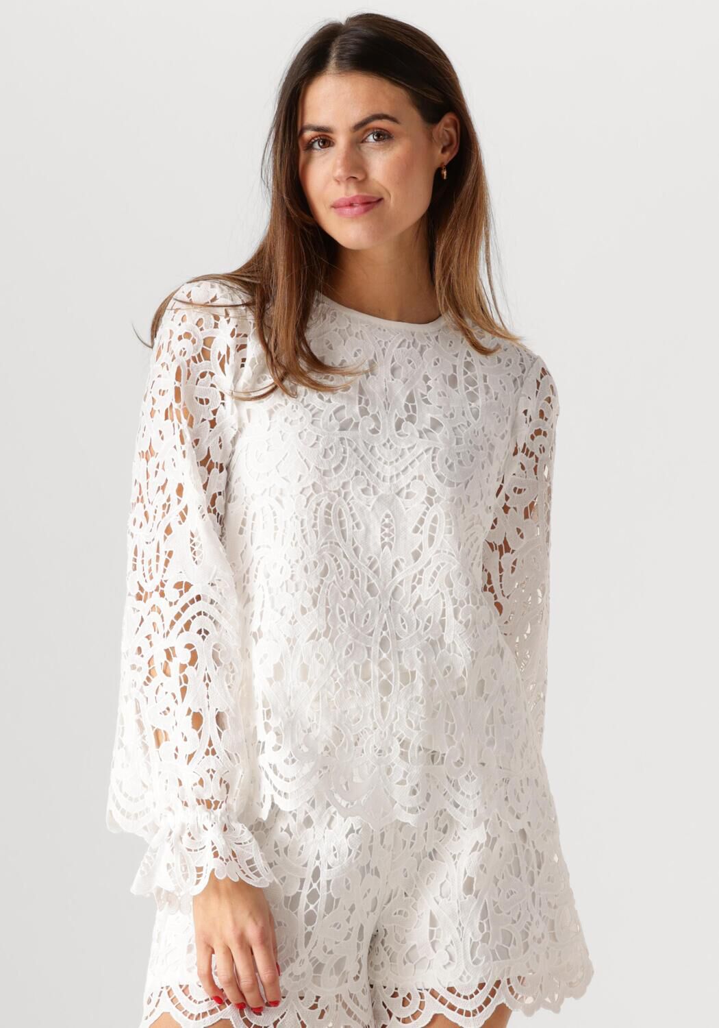 STUDIO AMAYA Dames Blouses Marie Wit