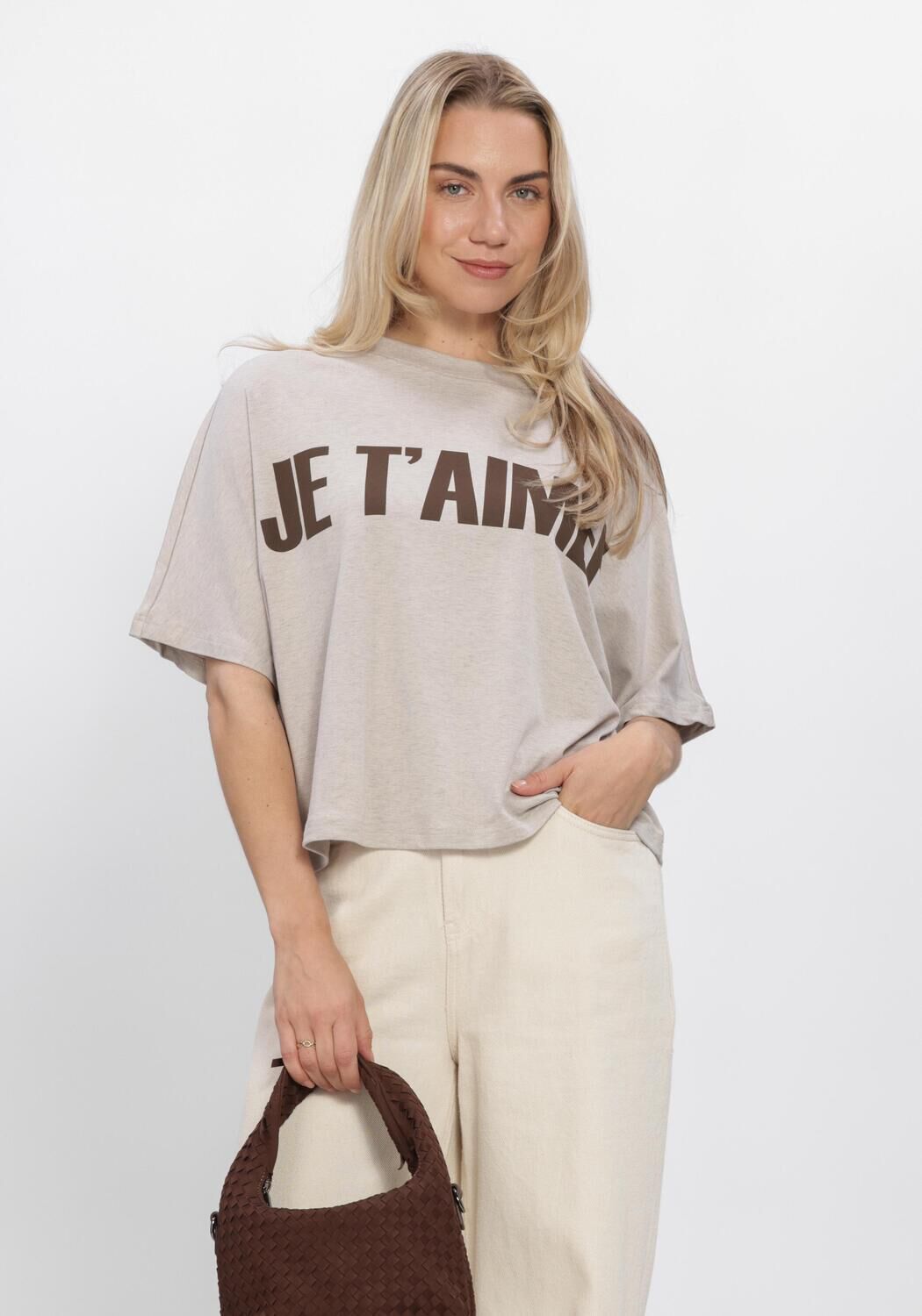Zand AIMEE THE LABEL Tops & T-shirts SELARAHS T-SHIRT PRINT - large