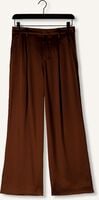 Bruine VANILIA Pantalon SATIN PLEATED W Bruine VANILIA Pantalon SATIN PLEATED W - medium