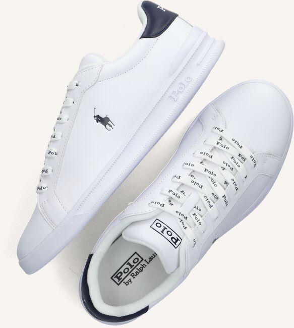 Witte POLO RALPH LAUREN Lage sneakers HRT COURT II Witte POLO RALPH LAUREN Lage sneakers HRT COURT II - large