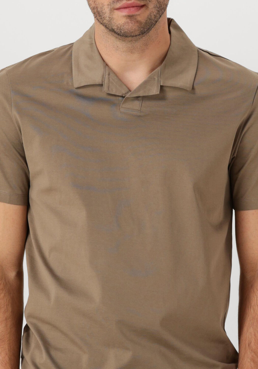 HUGO Heren Polo's & T-shirts Dimerspolo 10271881 Bruin