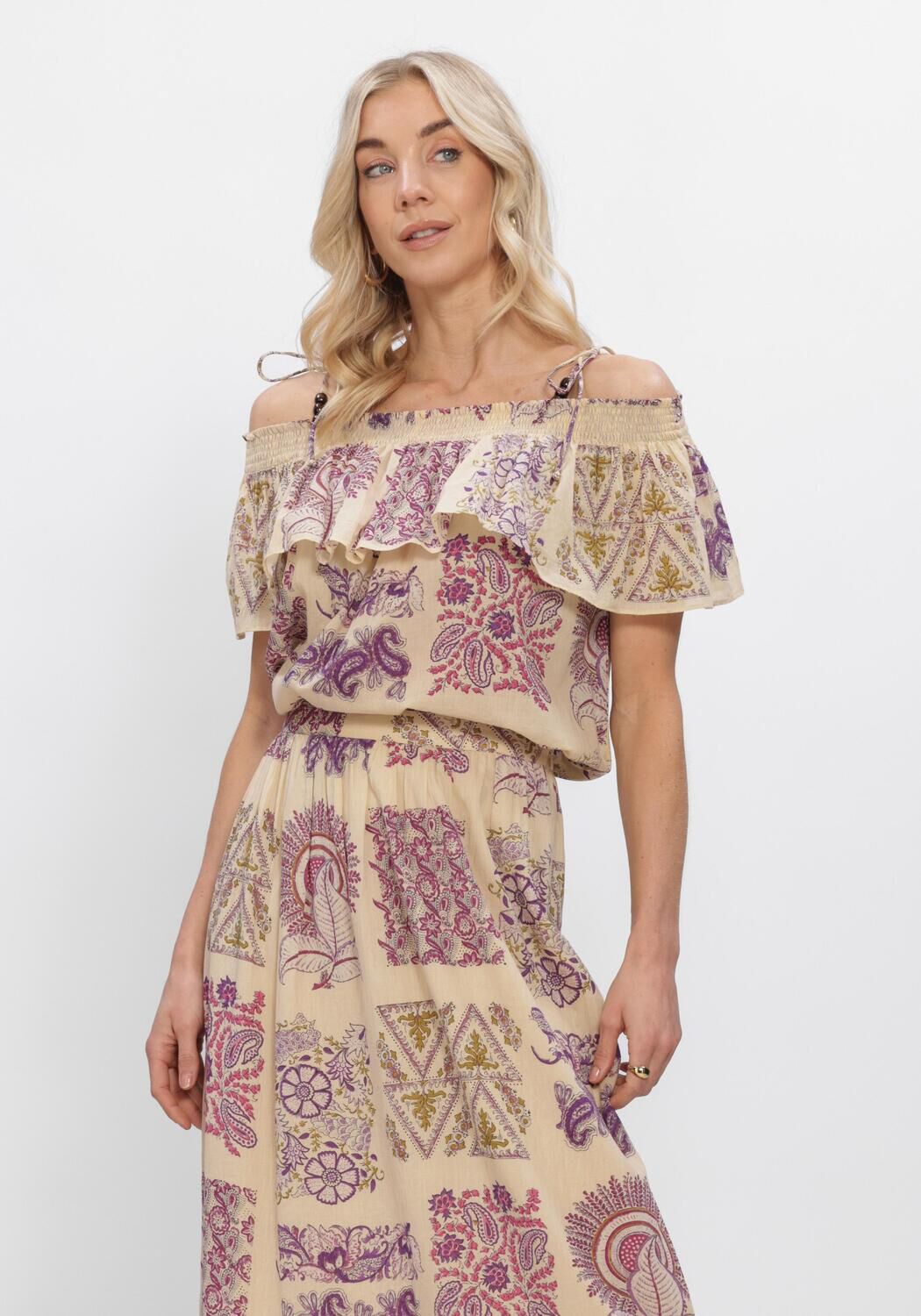 Gele ANTIK BATIK Top JANE TOP - large