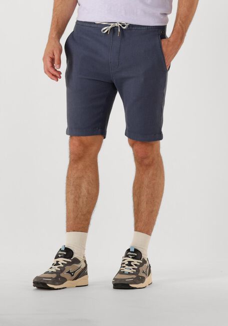 Donkerblauwe CAST IRON Korte broek CHINO SHORTS WAFFLE STRUCTURE - large