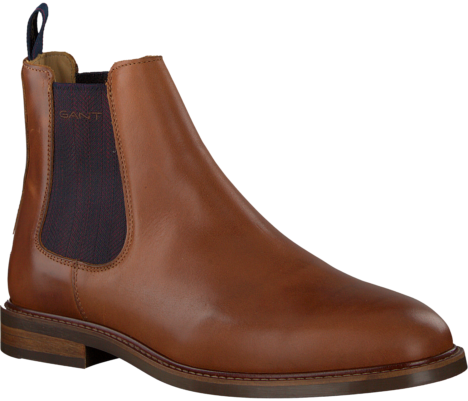 womens cognac chelsea boots