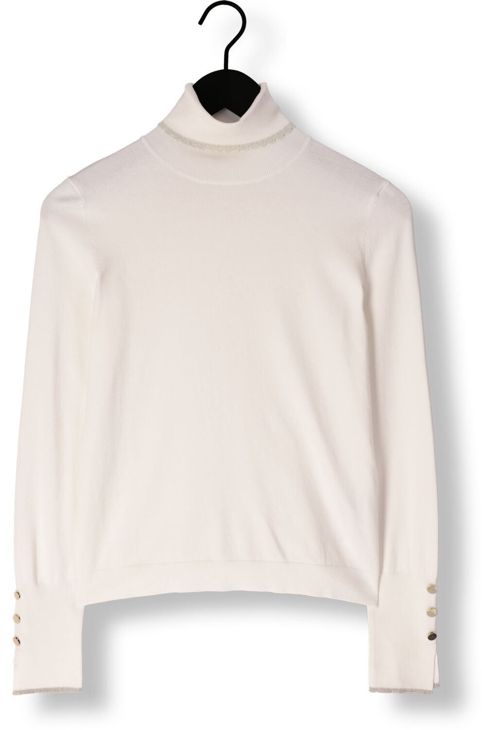 LIU JO Dames Truien & Vesten Ecs Maglia Chiusa M l 1 Gebroken Wit