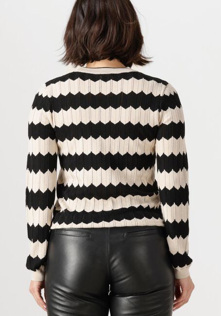 Zand OBJECT Trui OBJEBBA L/S RE KNIT PULLOVER - large