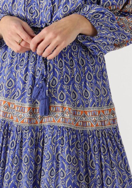 Blauwe LOLLYS LAUNDRY Maxirok DIAMONDLL MAXI SKIRT - large