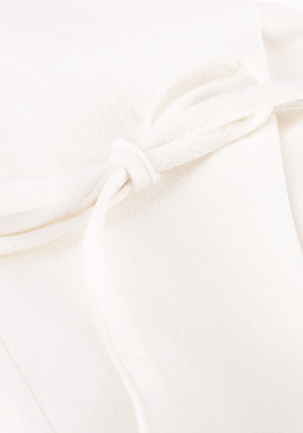 Witte NEO NOIR Gilet SAMARA RAMIE WAISTCOAT - large