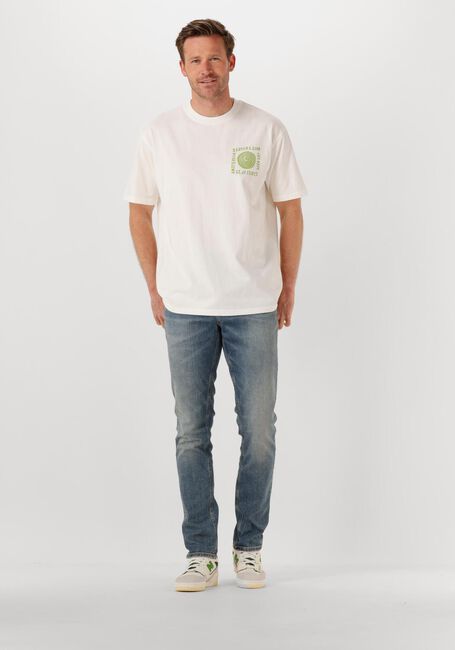 Witte SCOTCH & SODA T-shirt RELAXED-FIT WASHED ARTWORK T-SHIRT - large