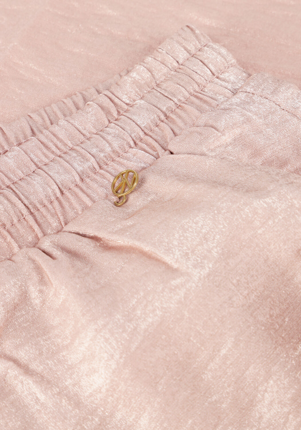 Lichtroze NUKUS Wijde broek VICENZA PANTS - large