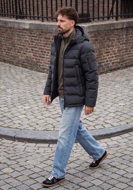 Grijze AIRFORCE Gewatteerde jas MITCHELL PARKA - large
