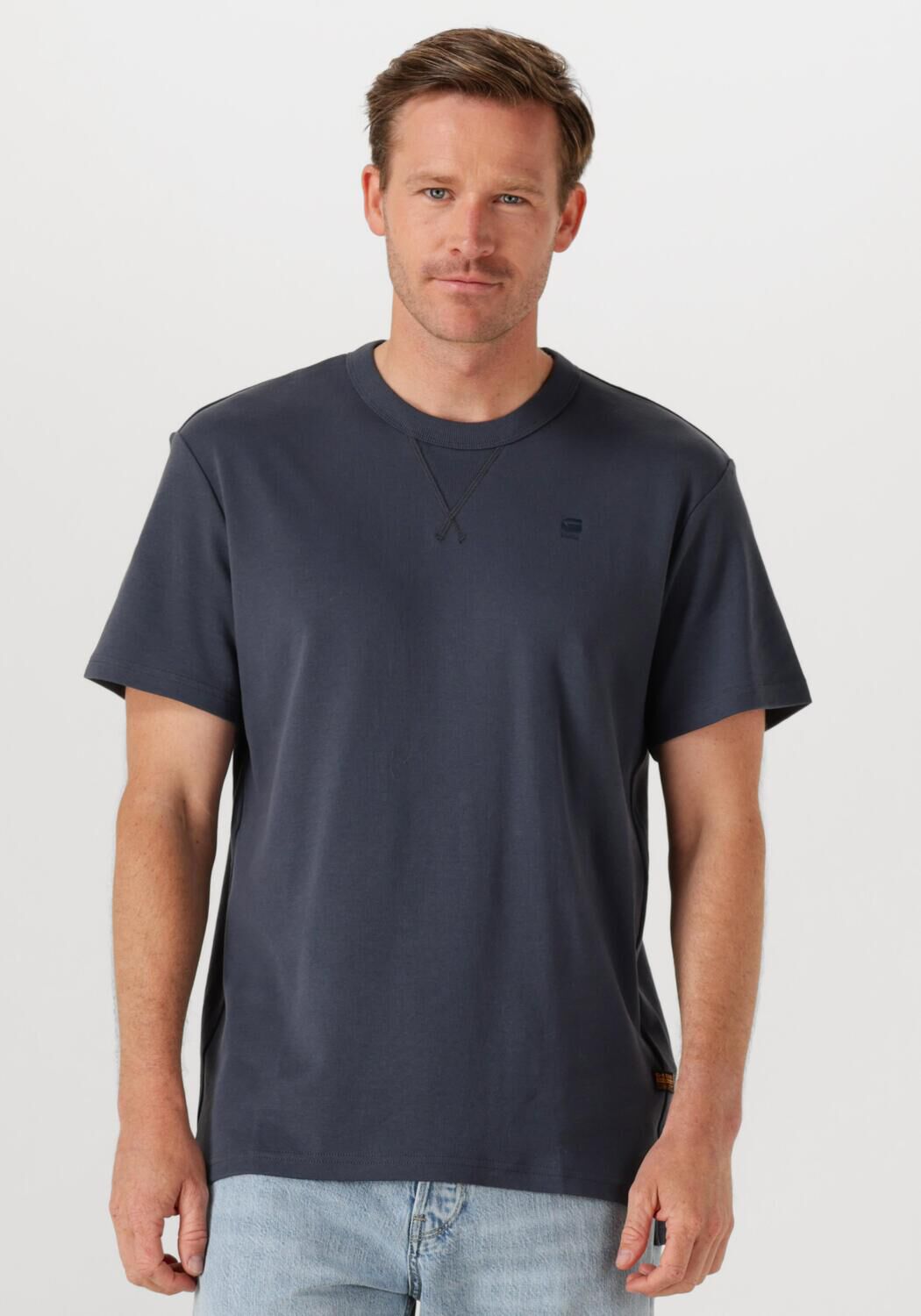G-STAR RAW Heren Polo's & T-shirts Nifous R T Blauw