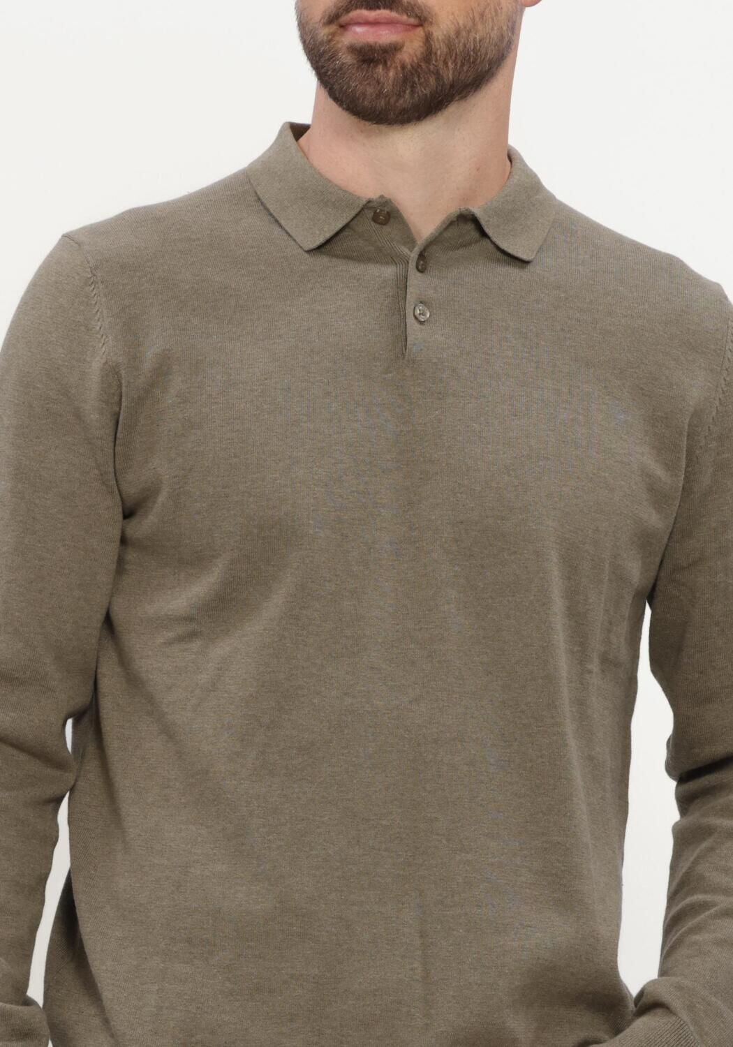 Khaki SAINT STEVE Polo BEREND-S - large