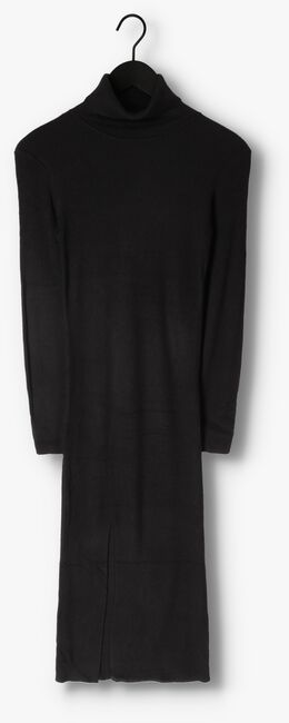 Zwarte Y.A.S. Midi jurk YASBIRIELLA LS MIDI ROLLNECK DRESS - large