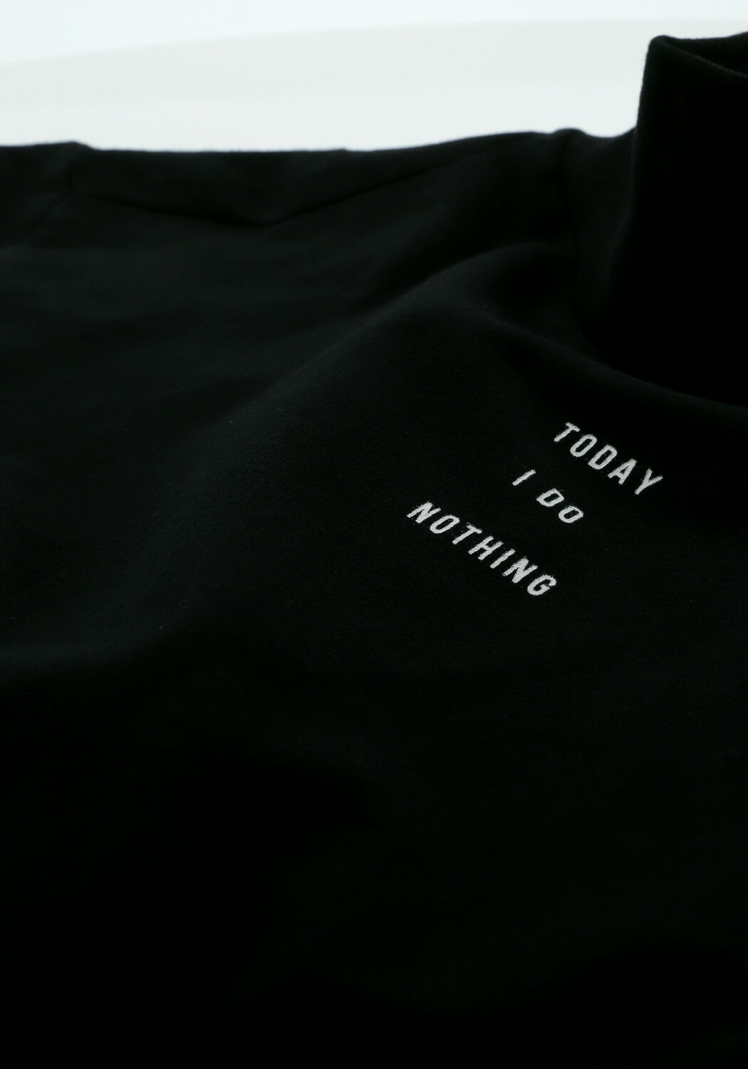 Zwarte PENN & INK Sweater W21F972 - large