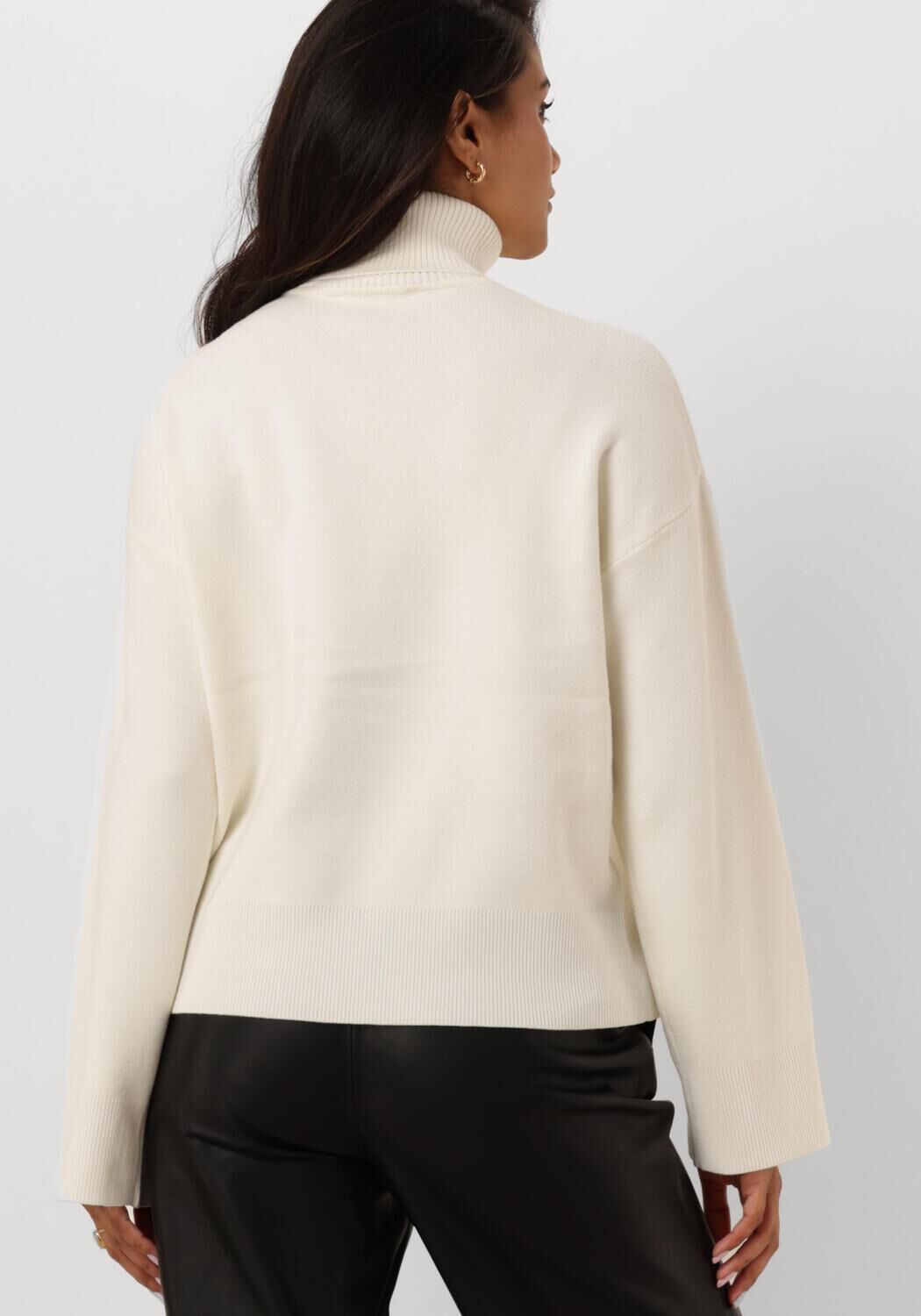 SELECTED FEMME Dames Truien & Vesten Slfkamma Ls Knit Roll Neck Beige